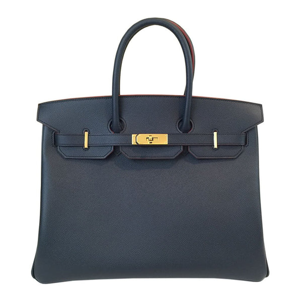 Under The Spotlight: Hermès Birkin Indigo Bi-Color