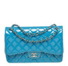 Chanel Jumbo Flap Shoulder Bag Blue