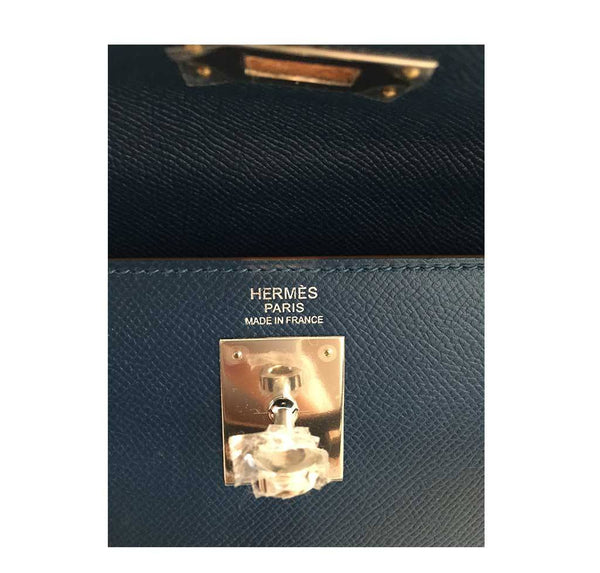 hermes kelly 32 flag sellier white blue thalassa new embossing