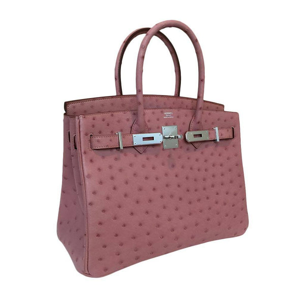 hermes birkin 30 terre cuite new side open