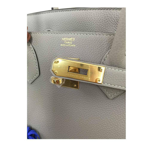 hermes birkin 30 gris tourterelle new engraving