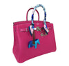 hermes birkin 35 rose tyrien used front side