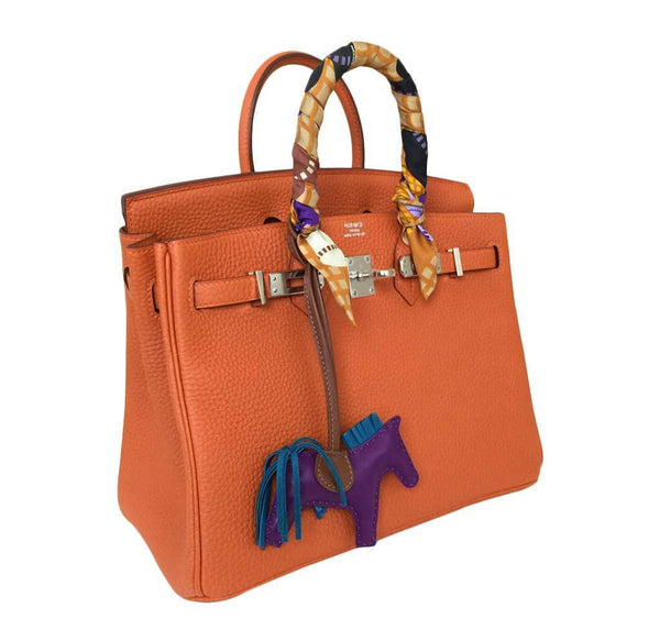 hermes birkin 25 feu new  side open