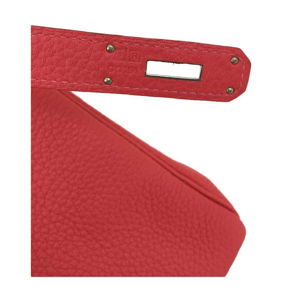 hermes kelly 32 rouge pivoine used stamp