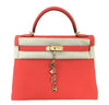 hermes kelly 32 cappucine new front