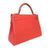 hermes kelly 32 cappucine new back side