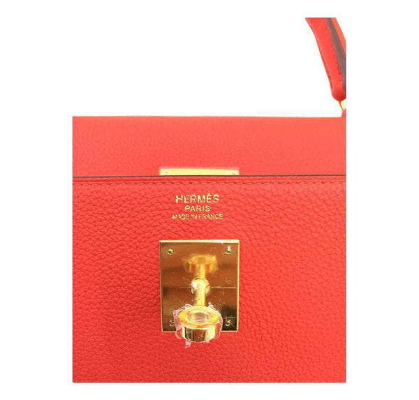 hermes kelly 32 cappucine new embossing