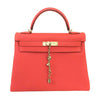 Hermes Kelly 32 Capucine Togo Bag 