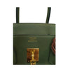 hermes birkin 35 army green used embossing