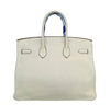 hermes birkin 35 cream used back