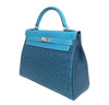 hermes kelly 32 tri-color limited edition used side