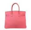 hermes birkin 30 pink flamingo new back