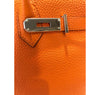 Hermes Birkin 35 Orange Togo Palladium excellent clasp