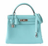 Hermes Kelly 28 Blue Atoll Bag