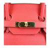 hermes birkin 35 rose jaipur used engraving