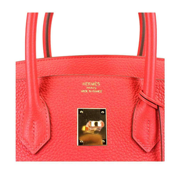 hermes birkin 35 rose jaipur used embossing