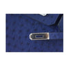 Hermes Birkin 35 Bleu Iris Ostrich new engraving