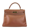 Hermes Kelly 32 Tabac Bag 