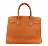 hermes birkin 30 gold used back