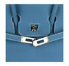 hermes birkin 25 blue jean used detail