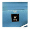 hermes kelly 32 blue jean used embossing