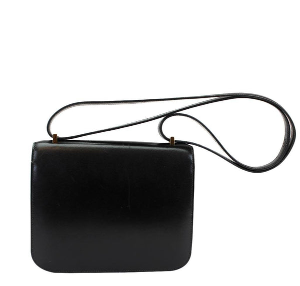 hermes constance 18 black used back