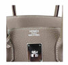 hermes birkin 35 etoupe taupe used embossing