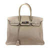 Hermes Birkin 35 Etoupe Taupe Bag 