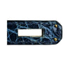 hermes kelly 32 blue roi niloticus crocodile used stamp