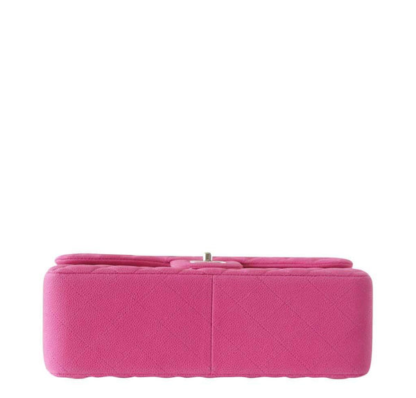 Chanel Bag Jumbo Classic Fuschia New Bottom