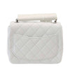 Chanel Mini Square Flap Bag White New Back