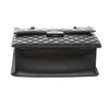 Chanel Quilted Tote Bag Black Used Bottom