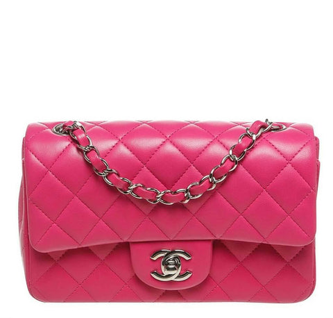 Chanel Mini Classic Flap Bag Pink