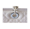 Christian Dior Lady Dior Bag Pearl Grey New Handle