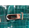 Hermes Birkin 30 Emeraude green Niloticus Crocodile Gold excellent clasp