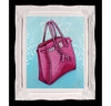 Original Fuchsia Hermes Birkin Painting