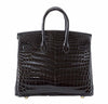 Hermes Birkin 25 Black Crocodile New Back