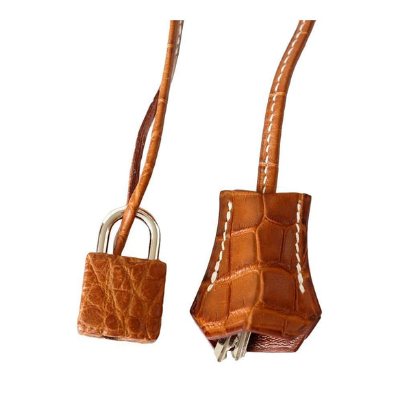 Hermes Birkin 30 Alligator Fauve Barenia New Lock