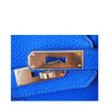 Hermes Birkin 30 Blue Electric Candy New Engraving