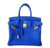 Hermes Birkin 30 Blue Electric Candy New Open