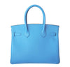 Hermes Birkin 30 Blue Paradise New Back