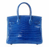 Hermes Birkin 30 Crocodile Mykonos New Back