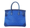 Hermes Birkin 30 Ghillies Ostrich New Back