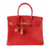 Hermes Birkin 30 Rouge Casaque Bag