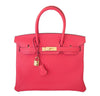 Hermes Birkin 30 Rouge Pivoine Bag