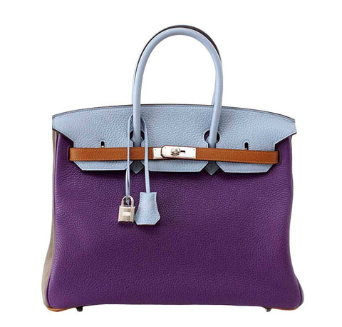 Hermes Birkin 35 Arlequin Bag 