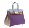 Hermes Birkin 35 Arlequin New Side