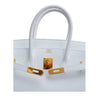 Hermes Birkin 35 Blanc New Detail