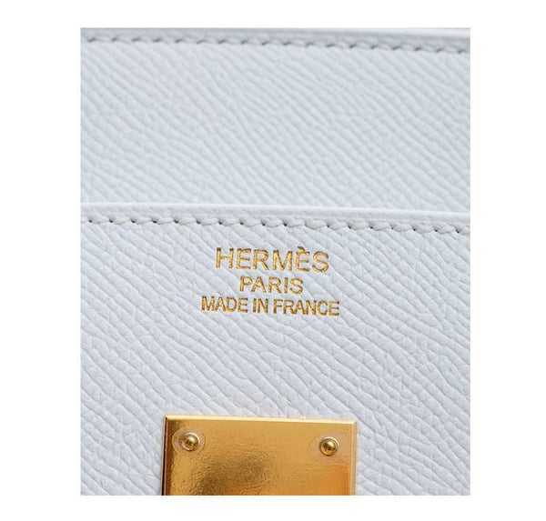 Hermes Birkin 35 Blanc New Embossing