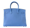 Hermes Birkin 35 Bleu Paradis New Back